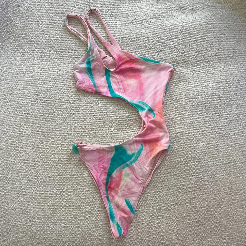 Frankie's Bikinis Makie Cheeky One Piece Swimsuit